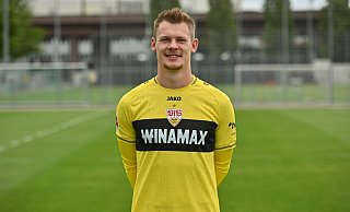 Soll das VfB-Gehaäuse sauber halten: Alexander Nübel. - Jan-Philipp Strobel/dpa