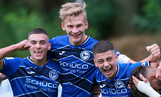 Mit der A-Jugend von Arminia Bielefeld stieg Bjarne Pudel 2019 in die Bundesliga auf. - Andreas Zobe