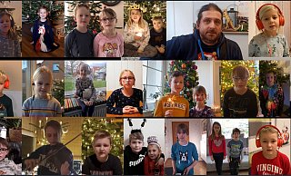 Schulleiter Markus Kremer und die Schüler der Altenautal Grundschule musizieren gemeinsam virtuell. - Markus Kremer