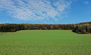 Wolken über der Egge, die das Eggetal im Norden begrenzt. - Ingrun Waschneck