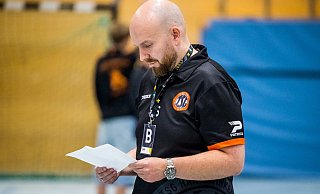 Timo Schäfer, Trainer des Handball-Regionalligisten TSG Harsewinkel, wird sein Amt am Ende der laufenden Spielzeit niederlegen. - Sören Voss