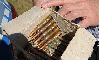 Diese Munition hat die Polizei bei der Durchsuchung des mutmaßlichen Reichsbürgers 2017 sichergestellt. Von den meisten seiner Waffen fehlt bis heute jede Spur - Joern Spreen-Ledebur