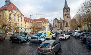 Der Rathausplatz soll schöner und für Veranstaltungen attraktiver werden. - Ralf Bittner