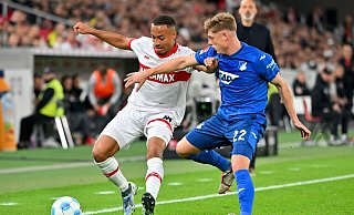 VfB-Profi Jamie Leweling ist zum ersten Mal bei der Nationalmannschaft dabei. - Jan-Philipp Strobel/dpa