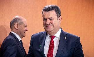 Arbeitsminister Hubertus Heil (SPD): «Es geht nicht um irgendwas. Es geht um Sicherheit im Alter». - Michael Kappeler/dpa