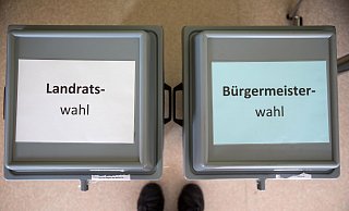In Thüringen stehen am Sonntag Kommunalwahlen an. - arifoto UG/dpa-Zentralbild/dpa