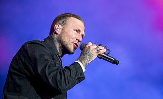 Soll im DFB-Camp einen Privatauftritt für die deutsche Mannschaft zum Besten gegeben haben: Rapper Kontra K. - Daniel Vogl/dpa