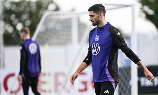 Tim Kleindienst hat gute Chancen, erstmals für Deutschland zu spielen. - Armin Weigel/dpa