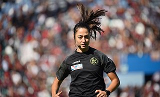 Am Samstag leitet Maria Sole Caputi Ferrieri das Länderspiel zwischen Deutschland und Peru. - Massimo Paolone/LaPresse/AP/dpa/Archivbild