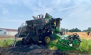 Die Feuerwehr wurde zu einem Brand in Delbrück-Westenholz gerufen. - Ralph Meyer