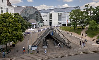 Die Stadt arbeitet mit mehreren Akteuren an Konzepten, um für mehr Sicherheit an der Bielefelder "Tüte" zu sorgen. - Oliver Krato