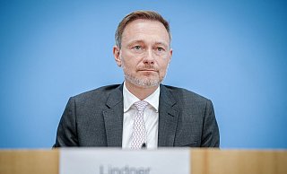 Bundesfinanzminister Christian Lindner äußert neue Zweifel an den Plänen für eine Kindergrundsicherung. - Kay Nietfeld/dpa