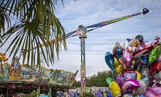Während der Sommerferien ist der temporäre Freizeitpark in Paderborn geöffnet. - Niklas Tüns