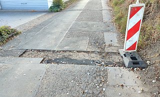 Die Aufbrüche in den Straßen sind ein Ärgernis. - Privat