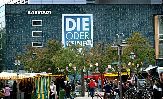 Das frühere Karstadt-Haus am Berliner Platz steht aktuell leer, demnächst soll aber wieder Leben einziehen. - Andreas Frücht