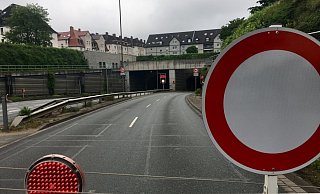 Der Ostwestfalentunnel wird wieder gesperrt. - NW
