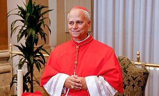 Seit 2023 war Prevost Leiter des mächtigen Dikasteriums für die Bischöfe – jener Vatikanbehörde, die weltweit Bischöfe auswählt. Nun ist er Papst. (Archivbild) - Riccardo De Luca/AP/dpa