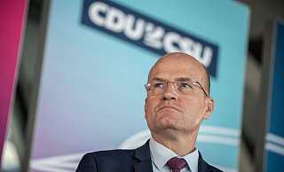 CDU-Chef Armin Laschet will bei der ersten Sitzung der Unionsfraktion nach der Bundestagswahl den derzeitigen Fraktionschef, den Gütersloher Ralph Brinkhaus (CDU), zur Wiederwahl vorschlagen. - picture alliance/dpa