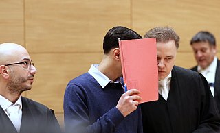 Prozessauftakt am Landgericht Bielefeld im Fall Philipos. MT-Foto: - Alex Lehn