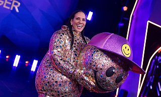 Barbara Becker steckte in einem funkelnden Kostüm. - Rolf Vennenbernd/dpa