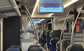 Auf der S-Bahnstrecke zwischen Steinheim und Paderborn muss mit größeren Beeinträchtigungen gerechnet werden. - Ralf T. Mischer