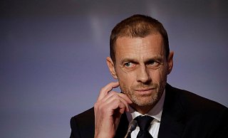 Hofft auf eine Fußball-EM, die «so normal wie möglich ist»: UEFA-Präsident Aleksander Ceferin. - Foto: Alessandra Tarantino/AP/dpa