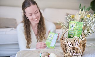 Mal etwas anderes im Osterkörbchen platzieren als Schokolade: Rubbellose von WestLotto! - © Schlag & Roy GmbH