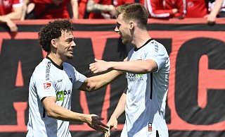 Aaron Zehnter (l.) und Tjark Scheller verbuchten in der vergangenen Zweitligasaison rund 5.200 Einsatzminuten und trugen damit maßgeblich zur guten SCP-Platzierung im U23-TV-Gelder-Ranking bei. - Imago Images