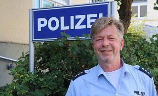 Wolfgang Schäfer ist der neue Bezirksbeamte in Enger. - Ekkehard Wind