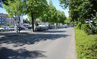 Derzeit wird die schadhafte Fahrbahndecke auf Le-Mans-Wall und Liboriberg erneuert. - Archivfoto: Stadt Paderborn