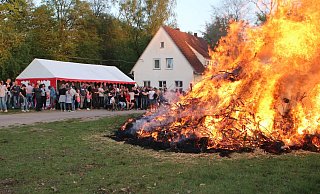 Auch das traditionelle Osterfeuer beim SV 06 Oetinghausen fällt aus. - Yvonne Gottschlich