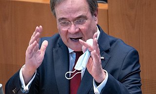 NRW-Ministerpräsident Armin Laschet im Landtag. - Picture Alliance/dpa
