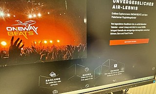 Die Webseite für das Onewaybeats-Festival ist noch erreichbar, die Instagramseite ist mittlerweile auf "privat" gestellt. - Jens Reddeker