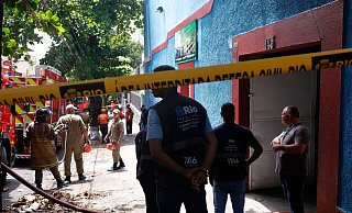Ein Feuer hat in der Fabrik erheblichen Schaden angerichtet. - Tânia Rêgo/Agencia Brazil/dpa