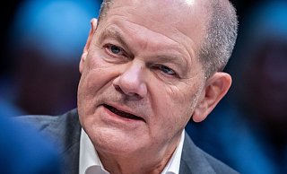 Kanzler Scholz macht eine klare Ansage für den Fall einer Wahlniederlage. - Michael Kappeler/dpa