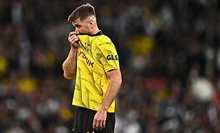 Ist einen Tag früher als geplant zum DFB-Team dazugestoßen: Dortmunds Niclas Füllkrug. - Tom Weller/dpa