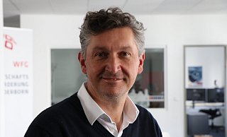 Frank Wolters wechselt aus der Wirtschaftsförderungsgesellschaft im Paderborner Technologiepark nach Berlin. - Holger Kosbab