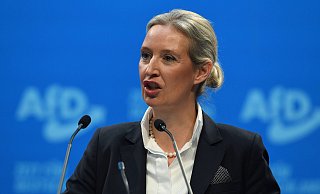 Alice Weidel, Bundessprecherin und Kanzlerkandidatin der AfD, wuchs in Harsewinkel im Kreis Gütersloh auf. - imago/Revierfoto