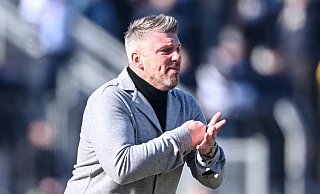 Paderborns Trainer Lukas Kwasniok teilte nach dem Spiel beim SSV Ulm seine Meinung zum Platzverweis. - picture alliance/dpa