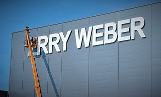 Die Beschäftigten von Gerry Weber am Stammsitz in Halle wurden am Dienstagnachmittag darüber informiert, dass sie ab Juni freigestellt sind. - Nicole Donath