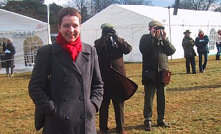 Katja Rosenberg in England.