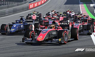 Die Starts gehören auch in der Simulation zu den kribbeligsten Situationen der Rennen. - Koch Media/Codemasters