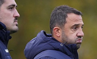Ümüt Gözlükcü, Trainer von Herringhausen/Eickum, brauchte Nerven. - Yvonne Gottschlich