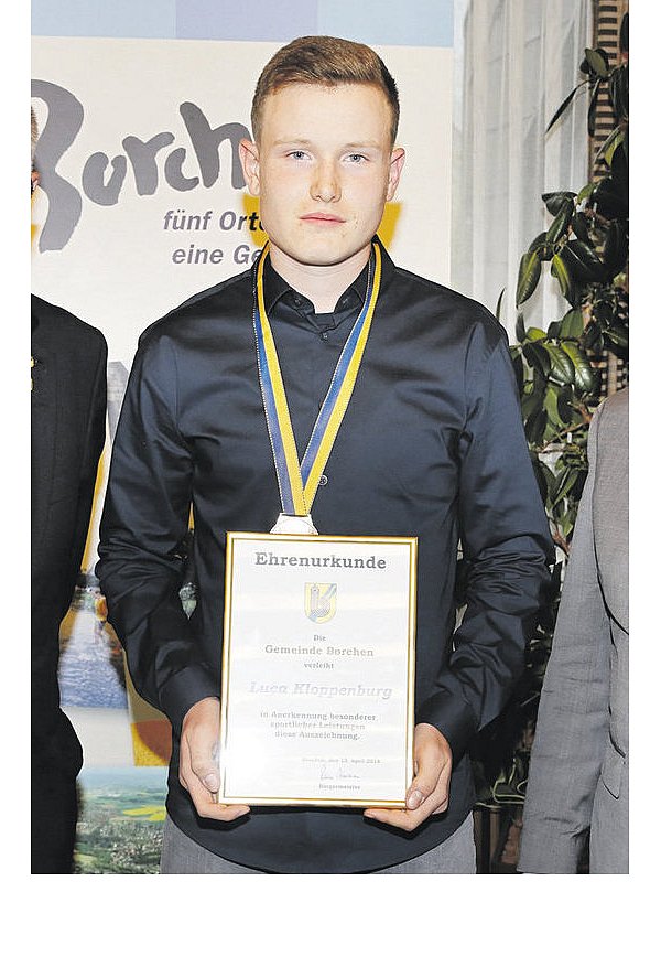 Gold II: U15-Baseball-Europameister Luca Kloppenburg. - © Tom Finke