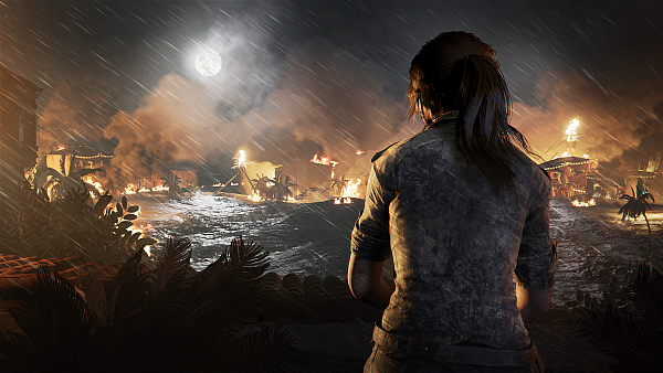 Die Apokalypse beginnt - und Lara Croft ist schuld. - © Crystal Dynamics/Square Enix