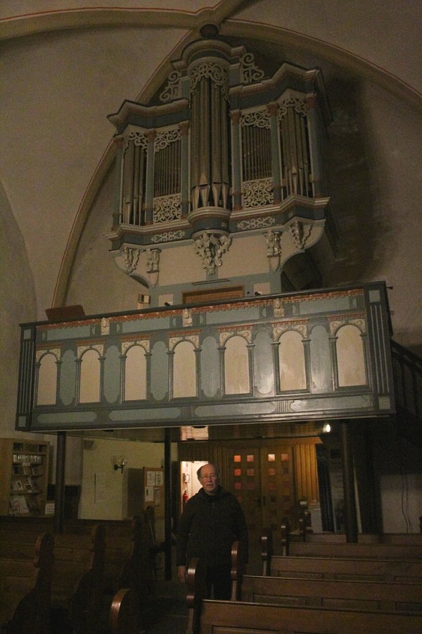 Die historische Orgel in der Marienkirche Wallenbrück wurde vermutlich 1624 von Ernst Bader gebaut. - © Nicolas Bröggelwirth
