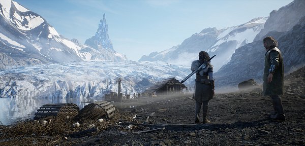 Immer wieder weitet sich der Blick auf die schöne Landschaft, vor der wir oft kurz innehalten. - © Myrkur Games