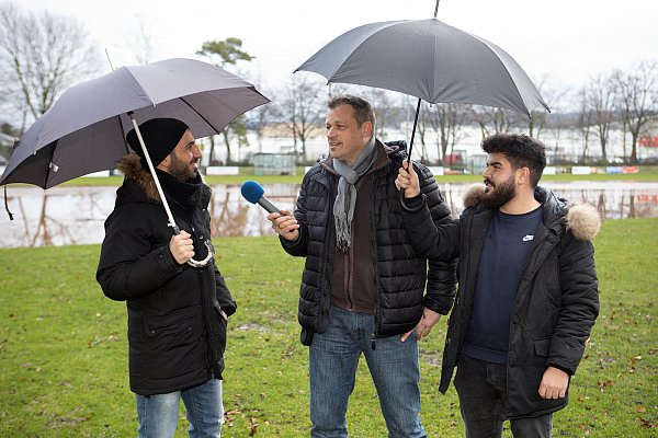 Reporter Matthias Foede hat sich den Platz angeschaut und mit Vereins-Verantwortlichen gesprochen. - © Oliver Krato