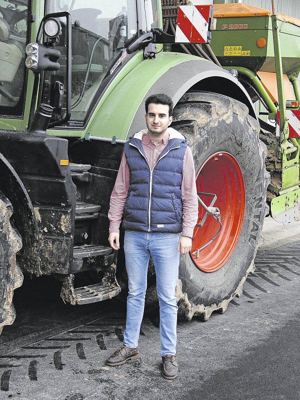 Lennart Grüner ist noch auf seinem Weg in die Landwirtschaft. Er studiert Landwirtschaft in Osnabrück. - © Lennart Grüner