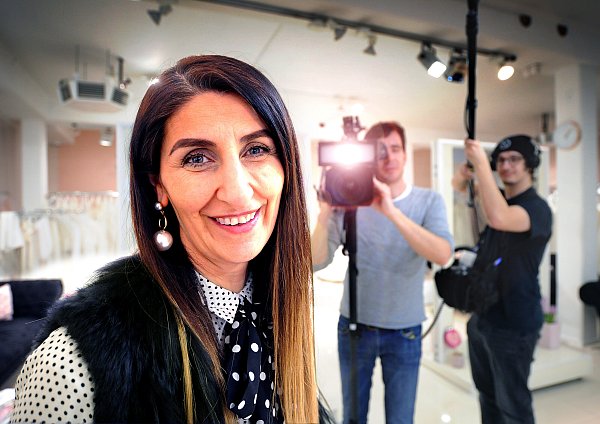 Inhaberin Nisane Sümer war schon oft im Fernsehformat "Zwischen Tüll und Tränen" zu sehen. - © Andreas Fruecht